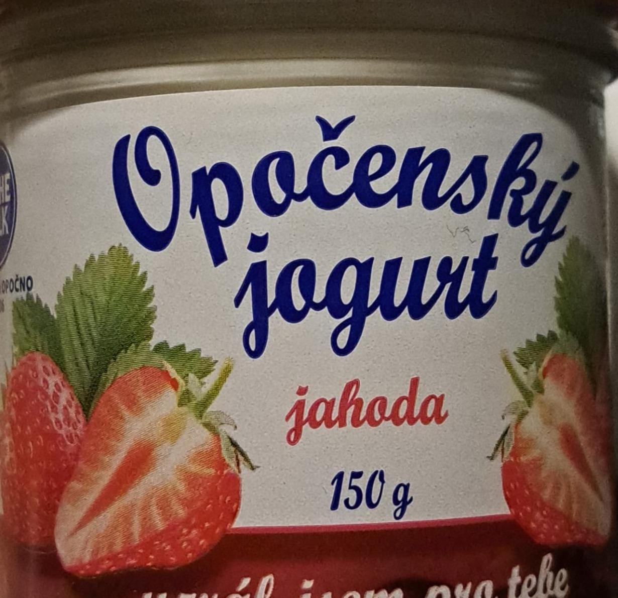 Фото - Opočenský jogurt hjahoda Bohemilk