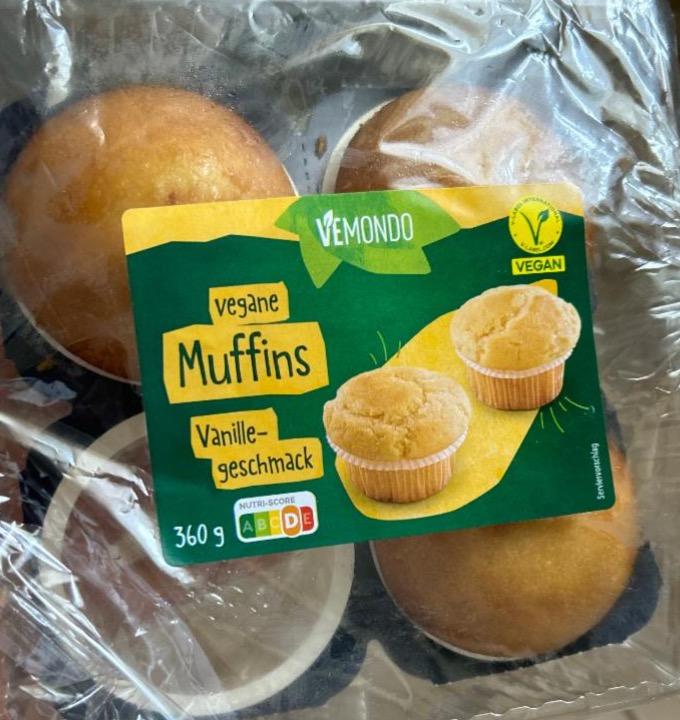 Фото - Vegane muffins vanille geschmack Vemondo