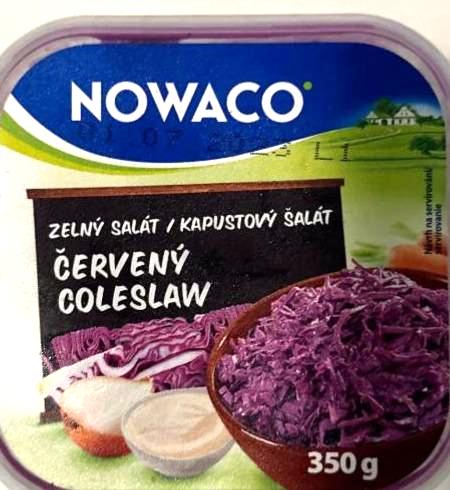 Фото - Zelný salát červený coleslaw Nowaco