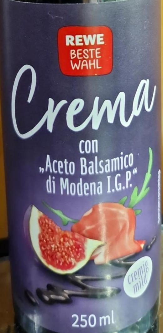 Фото - Crema con 'Aceto Balsamico di Modena I.G.P.' Rewe beste wahl