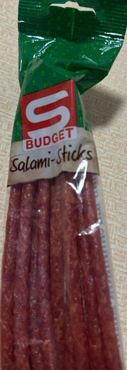 Фото - Ковбаски сиров'ялені Salami Sticks Spar