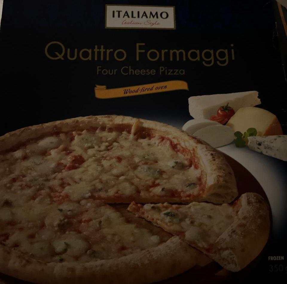 Фото - Quattro Formaggi Four cheese pizza Italiamo