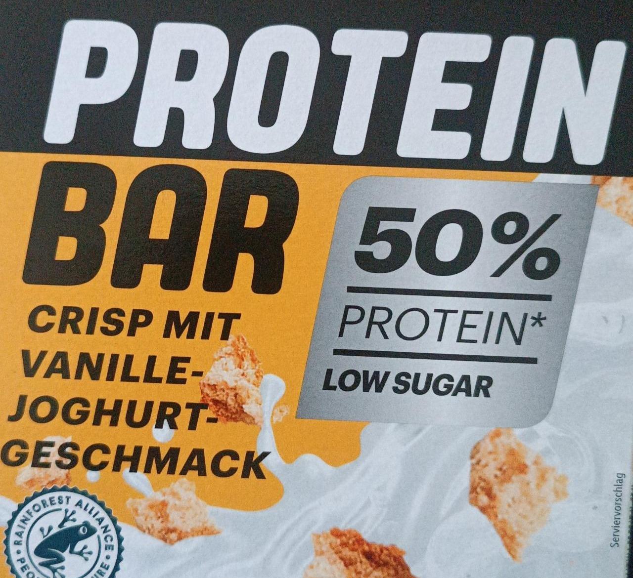 Фото - Protein bar crisp mit vanille-joghourt-geschmack Lidl