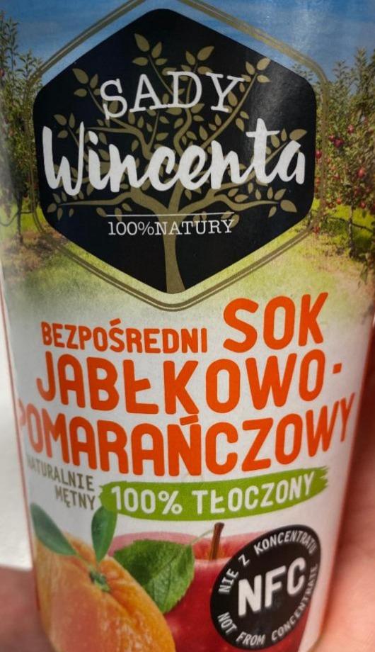 Фото - Sok jabłko-pomarańcza 100% Sady Wincenta