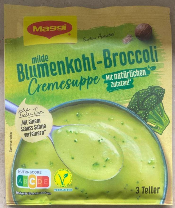 Фото - Milde Blumenkohl-Broccoli Cremesuppe Maggi