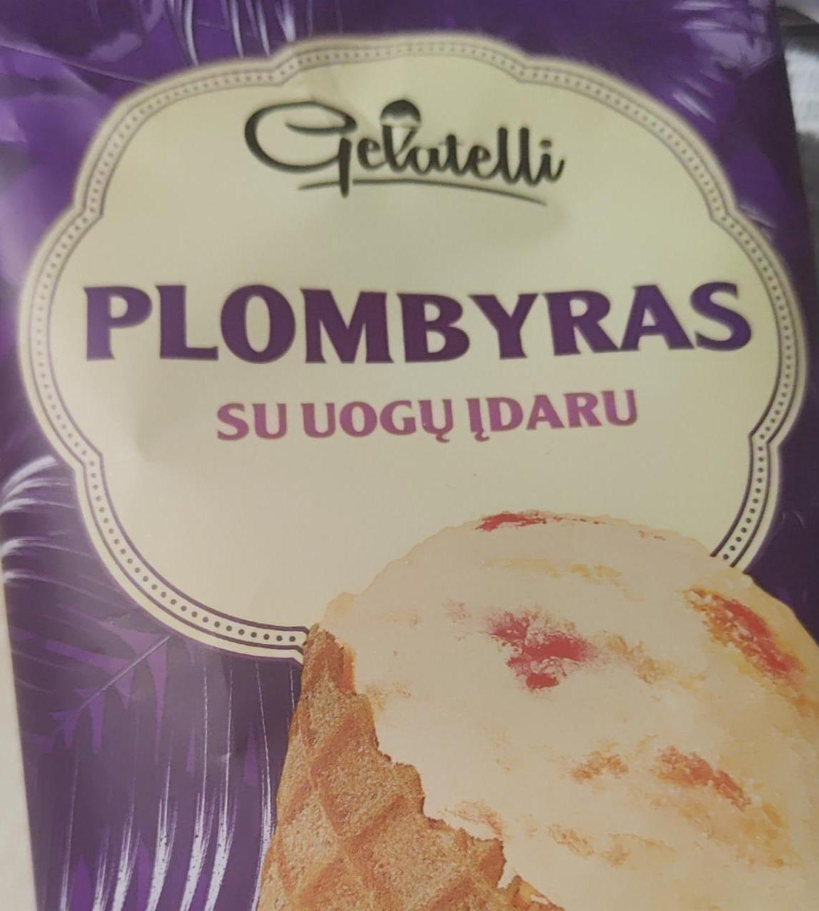 Фото - Plombyras su kokosu įdaru Gelatell