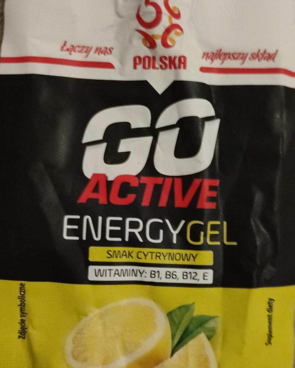 Фото - Energy gel smak cytrynowy Go Active