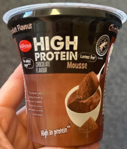 Фото - High protein Chocolate flavour Mousse Milbona