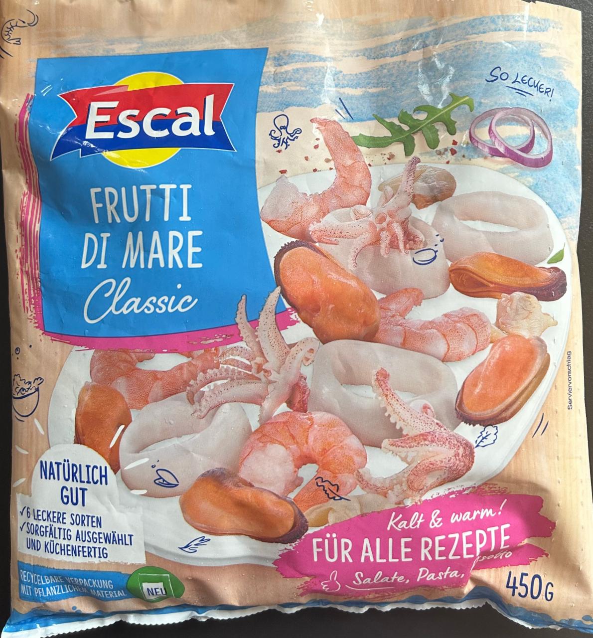 Фото - Морепродукти заморожені Frutti Di Mare Classic Escal