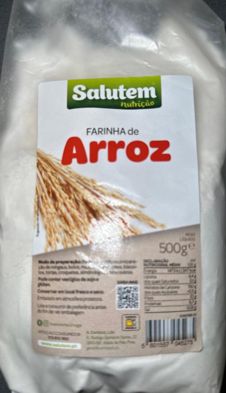 Фото - Farinha de Arroz Salutem