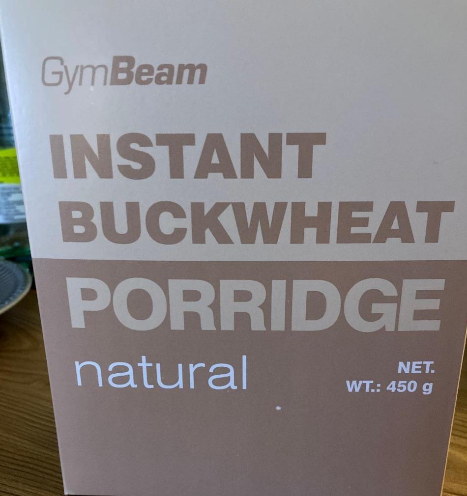 Фото - Instant Bukwheat Porridge GymBeam