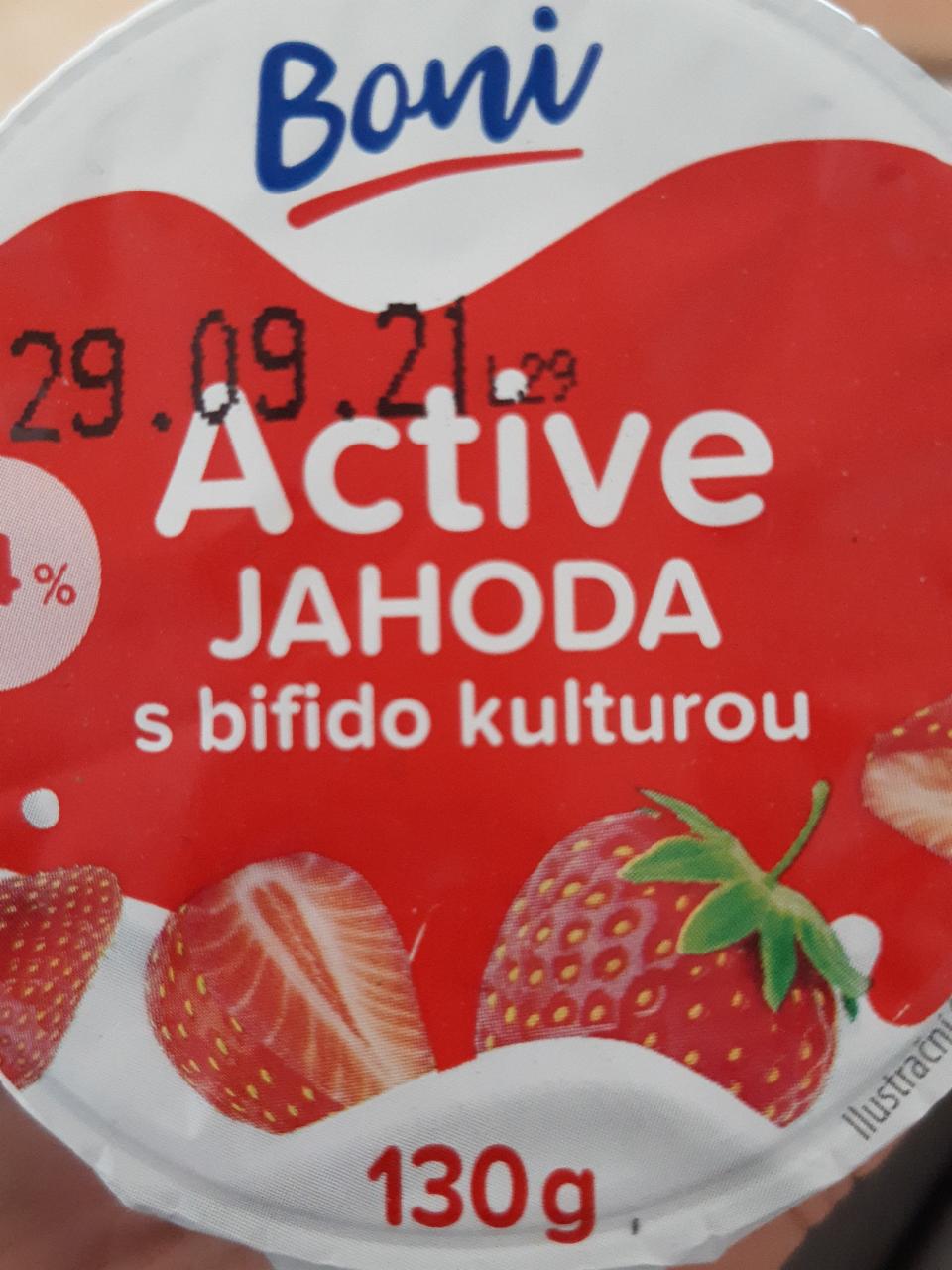 Фото - Active jahoda s bifido kulturou Boni