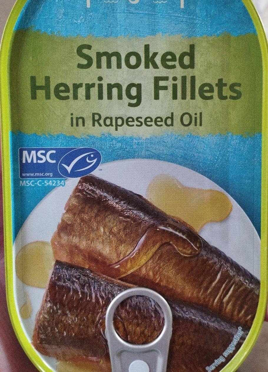 Фото - Smoked herring fillets in rapeseed oil Nixe