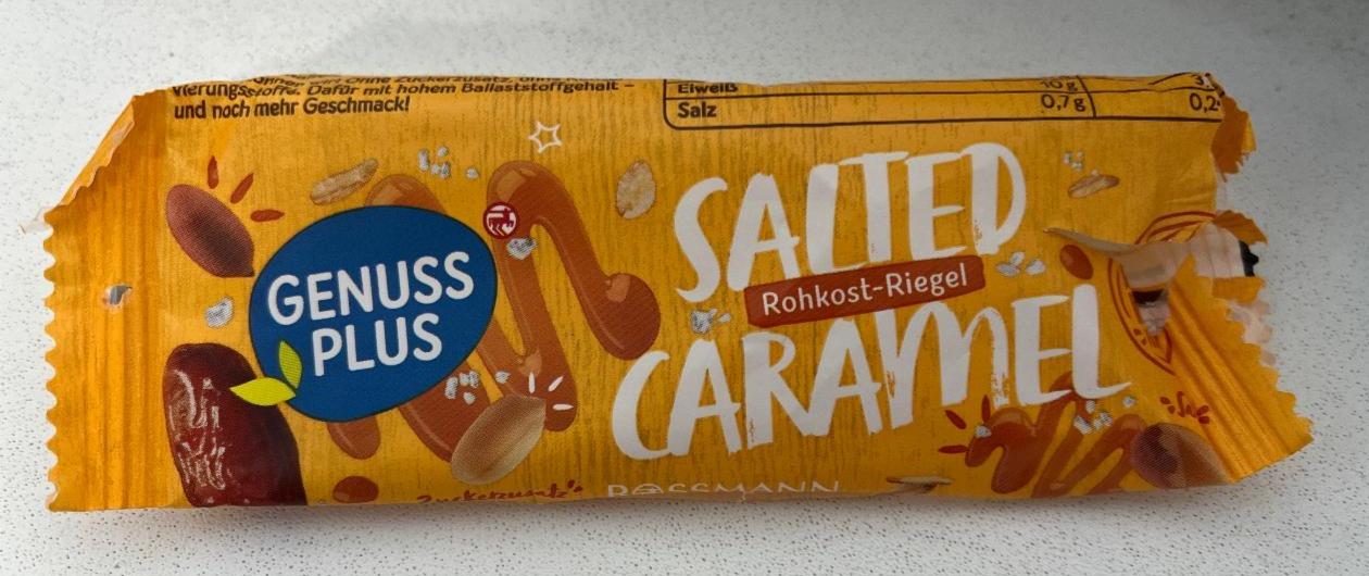 Фото - Rohkost Riegel salted caramel Genuss plus