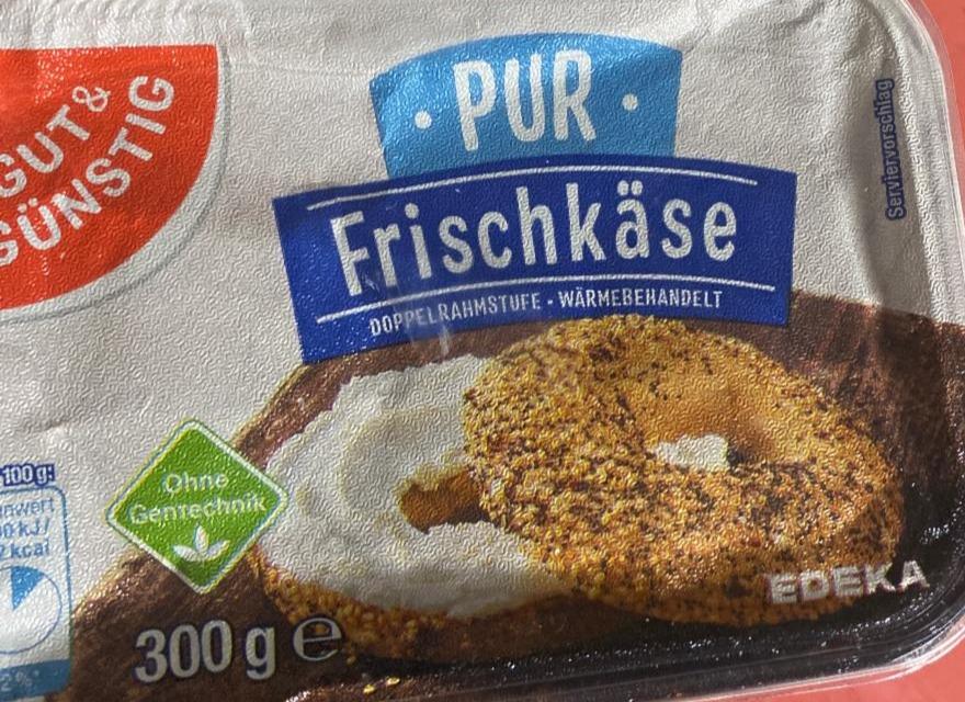 Фото - Käse Frischkäse Pur Gut&Günstig