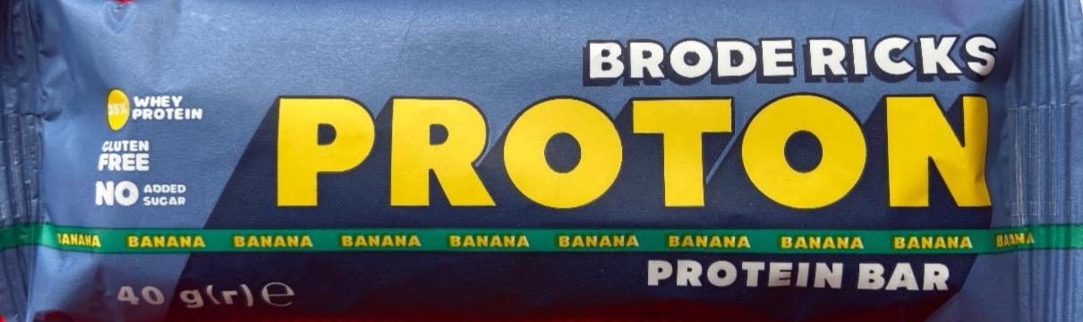 Фото - Protein bar banana brode ricks Proton