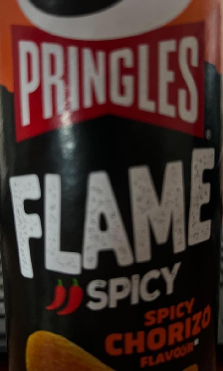 Фото - Гарячі чіпси Flame пряний смак чоризо Pringles