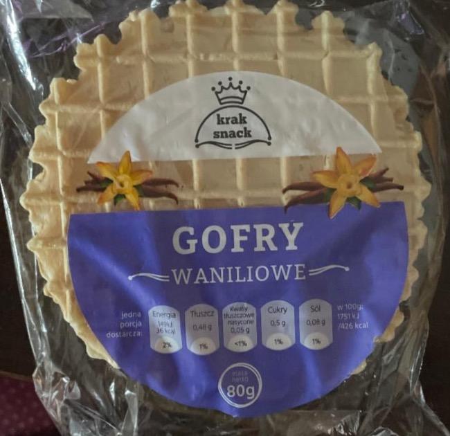 Фото - Gofry waniliowe Krak snack