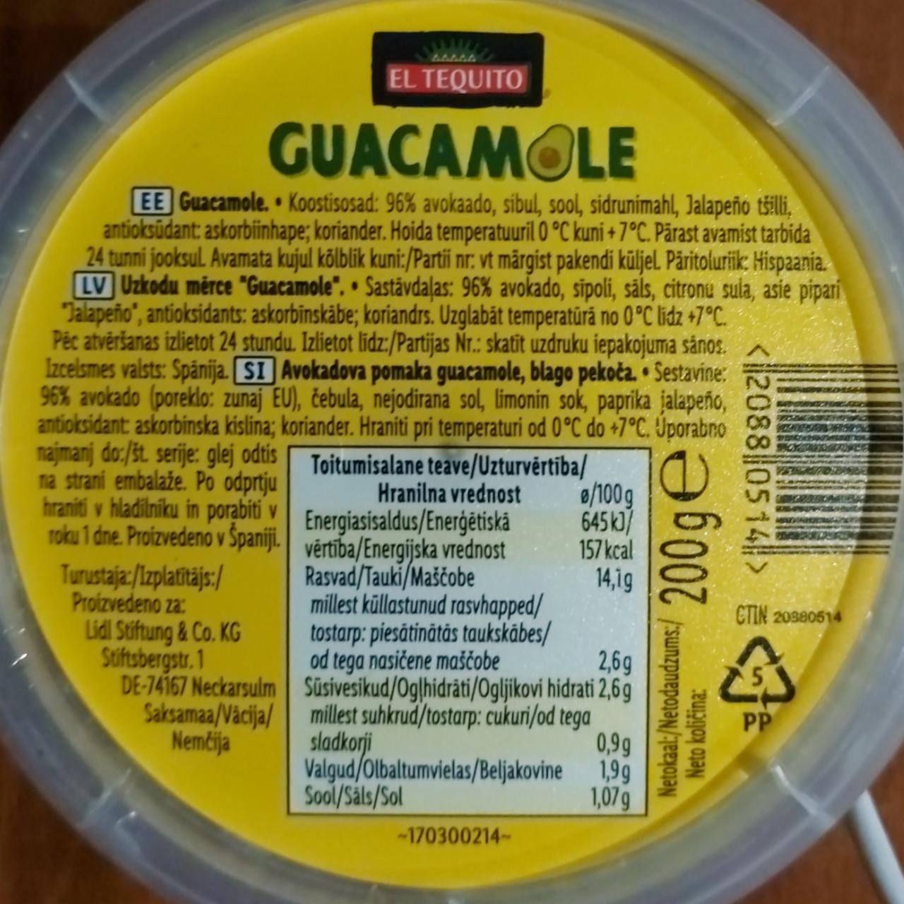 Фото - Guacamole El Tequito