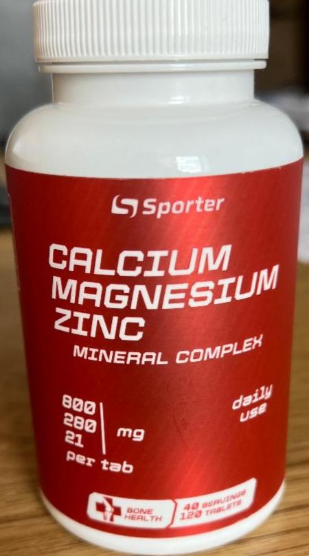 Фото - Calcium Magnesium Zinc Sporter