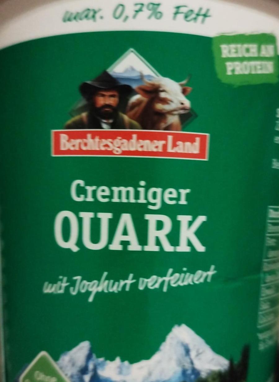 Фото - Cremiger quark 0,7% mit jogurt verfeinert Berchtesgadener Land