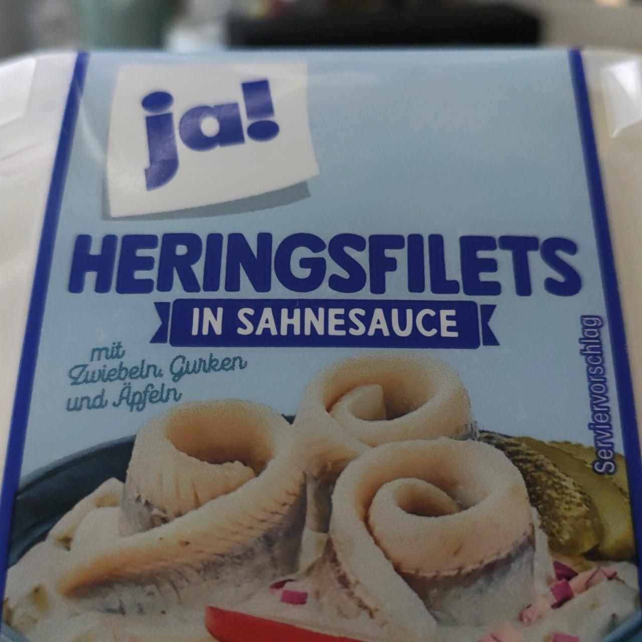 Фото - Heringsfilets in sahnesauce Ja!