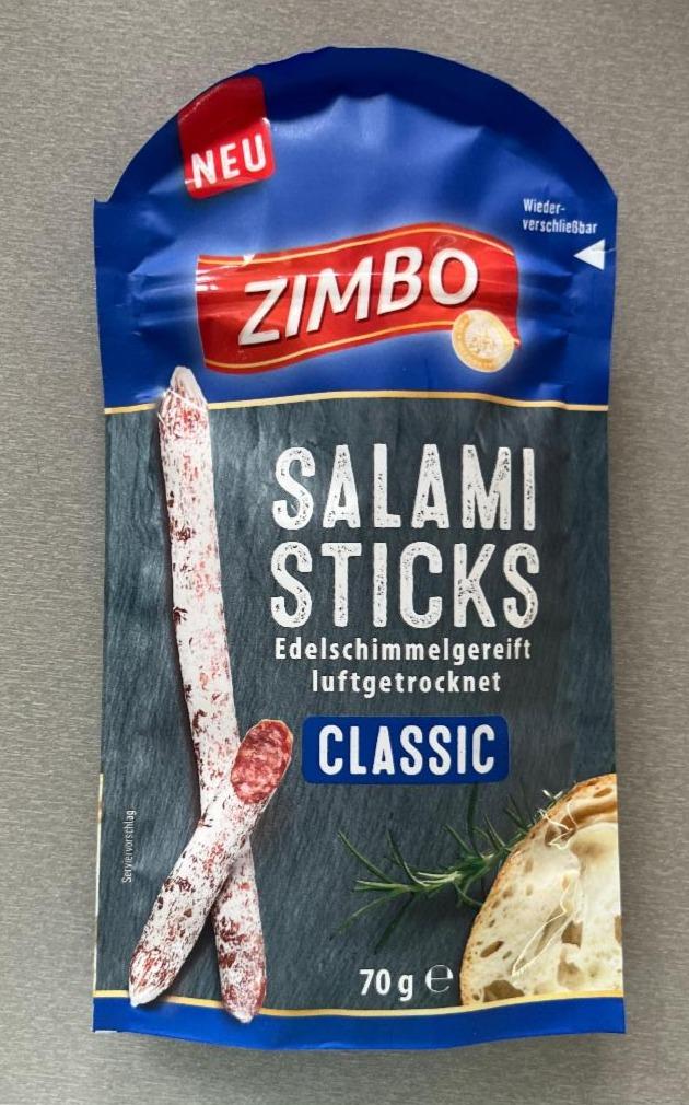 Фото - Ковбаски салямі Salami Sticks Zimbo