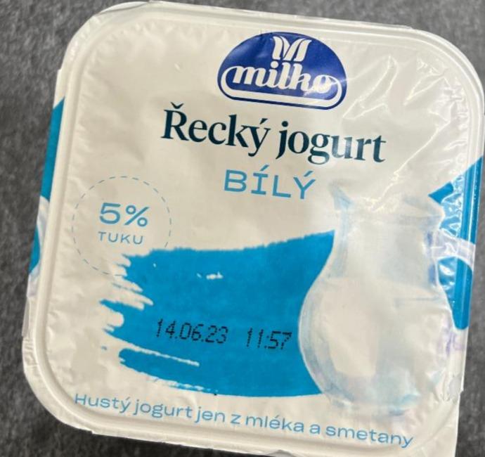 Фото - Йогурт 5% грецький Recky Jogurt Milko