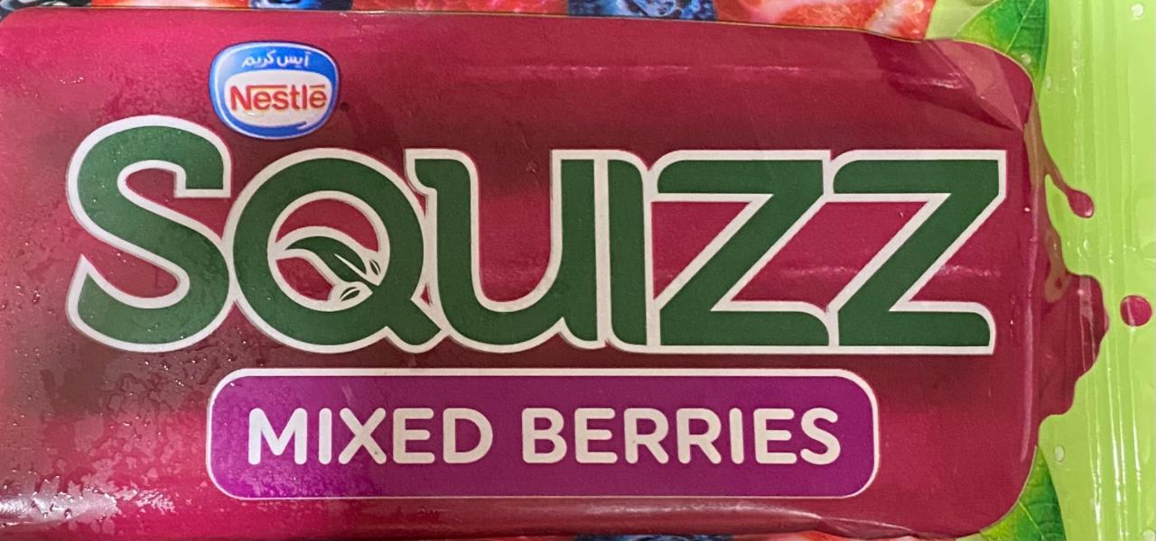 Фото - Морозиво Squizz Mixed Berries Nestle