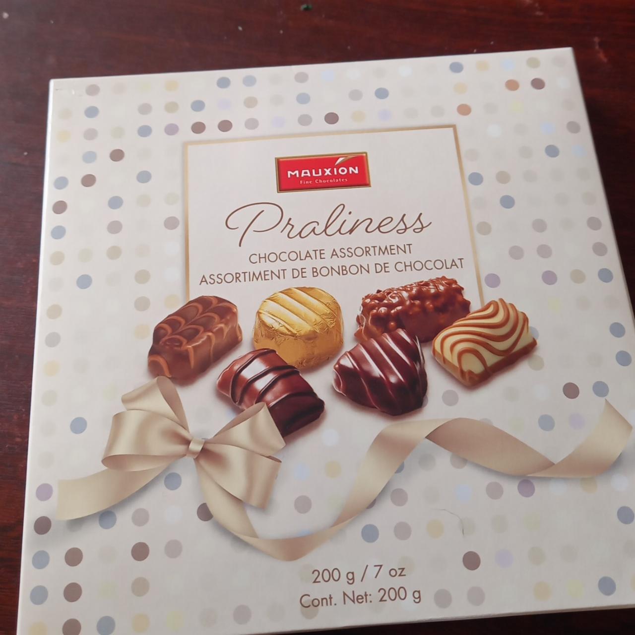 Фото - Цукерки шоколадні асорті Praliness Chocolate Assortment Mauxion