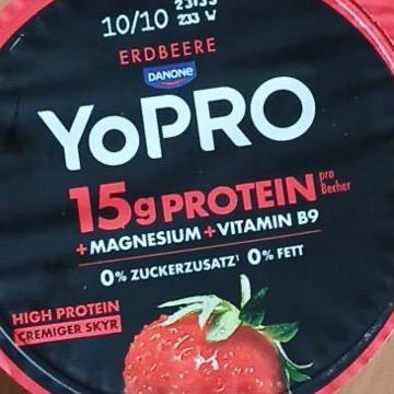 Фото - Yopro erdbeere protein Danone