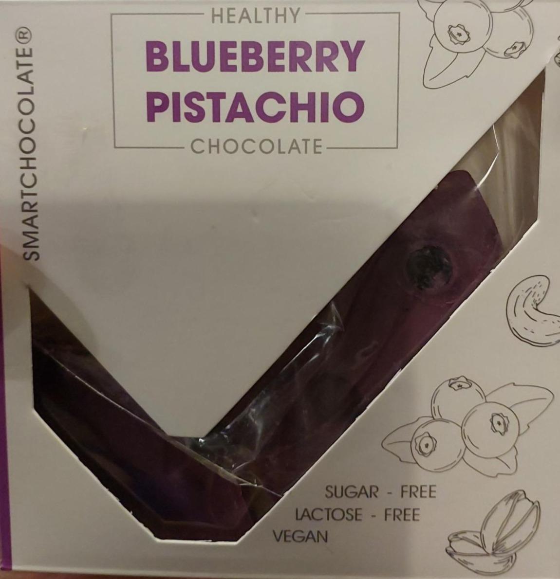 Фото - Шоколад без цукру Blueberry&Pistachio SmartChocolate