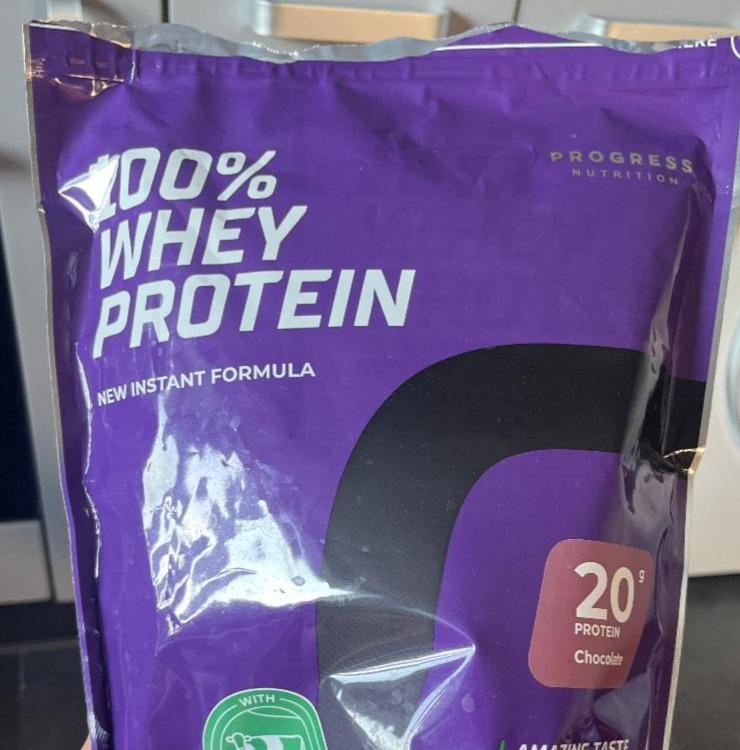 Фото - Протеїн 100% Whey Protein Chocolate Progress Nutrition