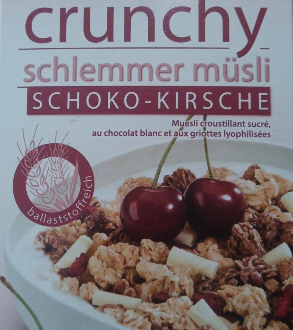 Фото - Crunchy Schlemmer Müsli Schoko- kirsche Golden Breakfast