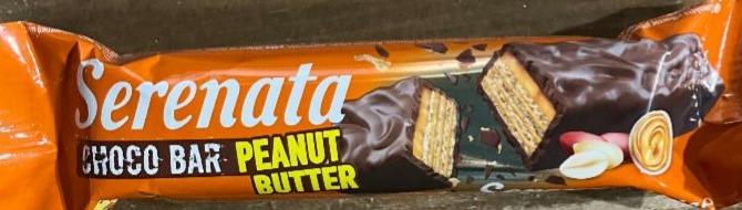 Фото - Choco bar peanut butter flavor Serenata