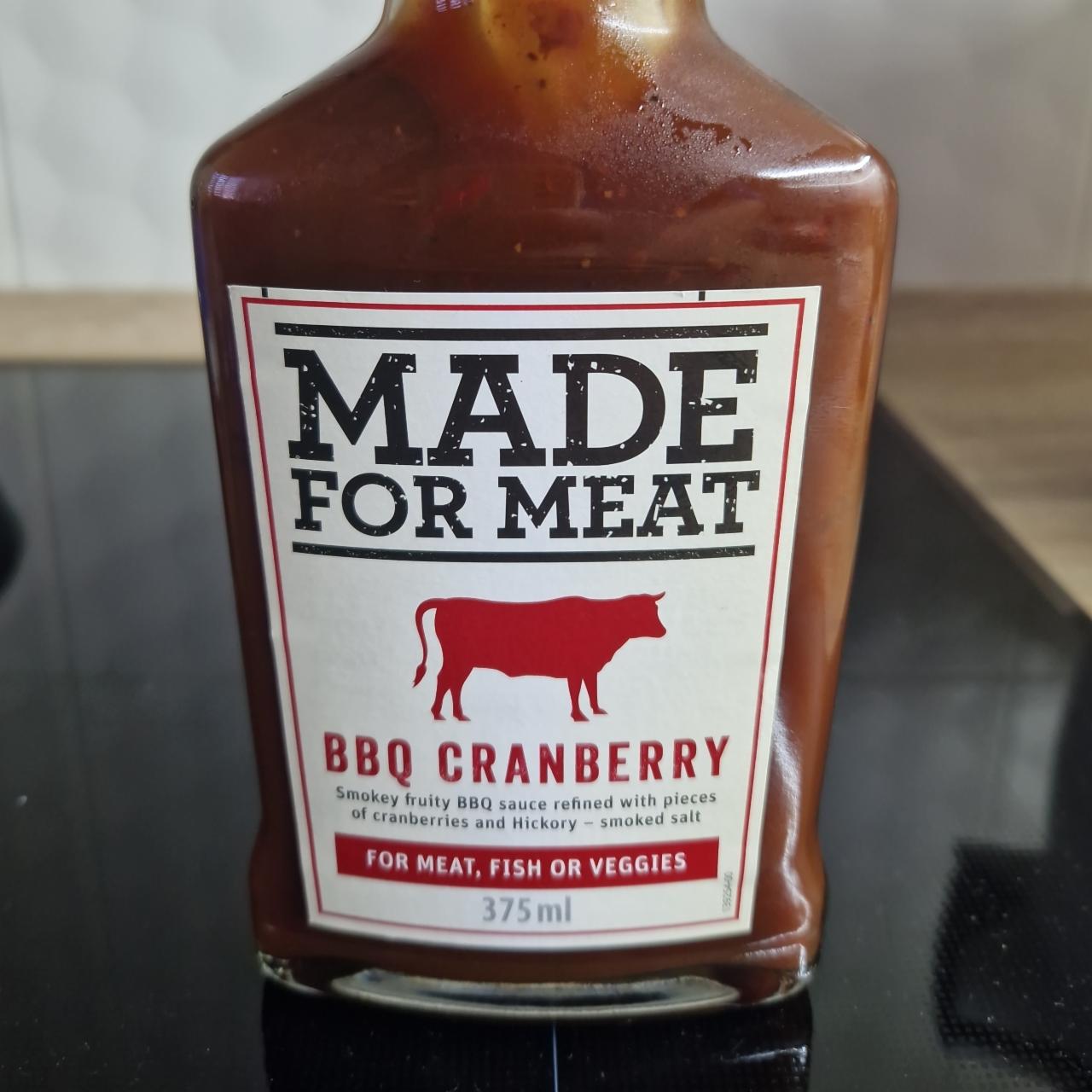 Фото - Соус BBQ Cranberry Made For Meat