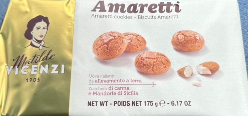 Фото - Amaretti Amaretti cookies - Biscuits Amaretti Matilde Vicenzi