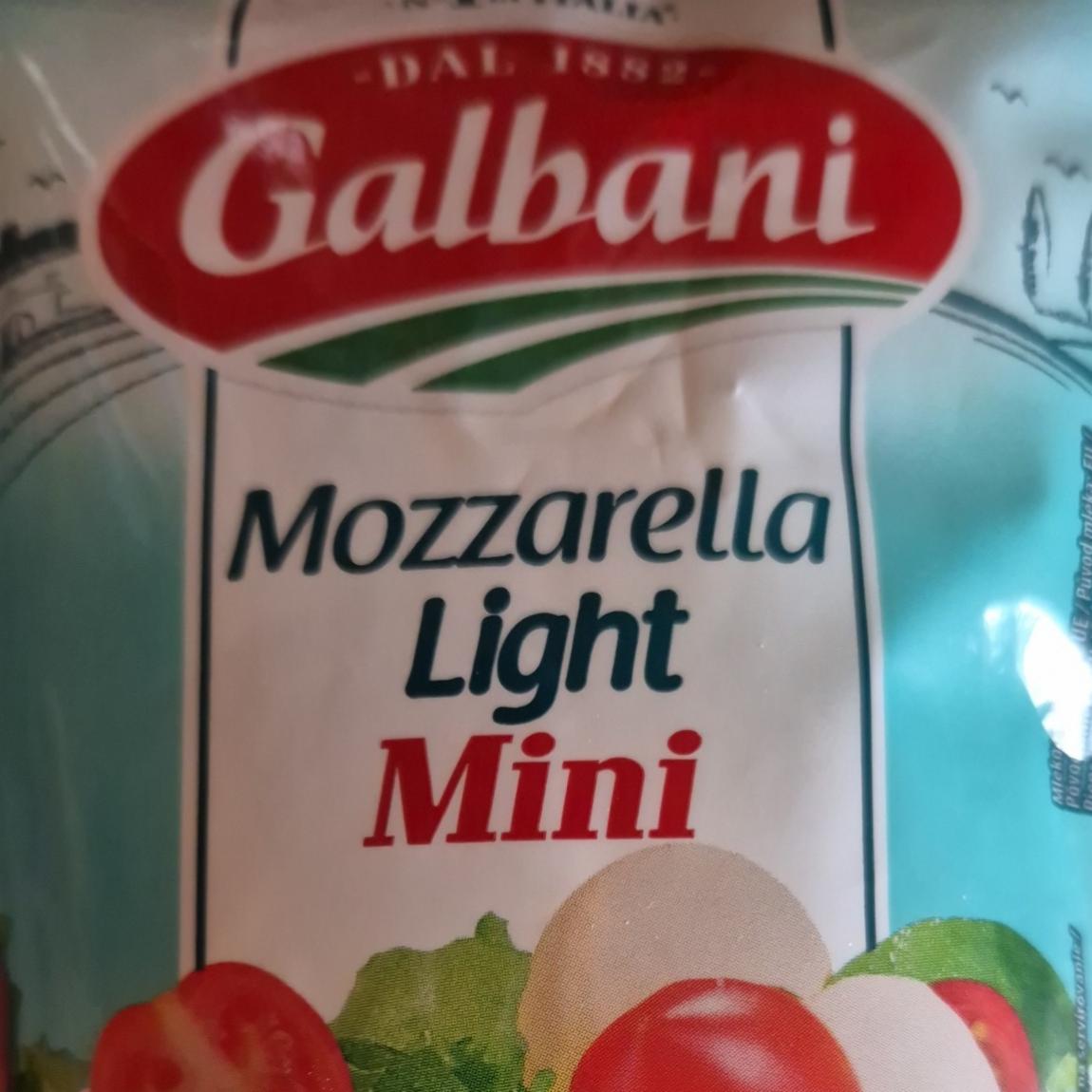 Фото - Mozzarella Light Mini Galbani