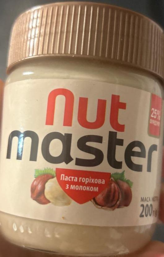 Фото - Паста горіхова з молоком Nut Master