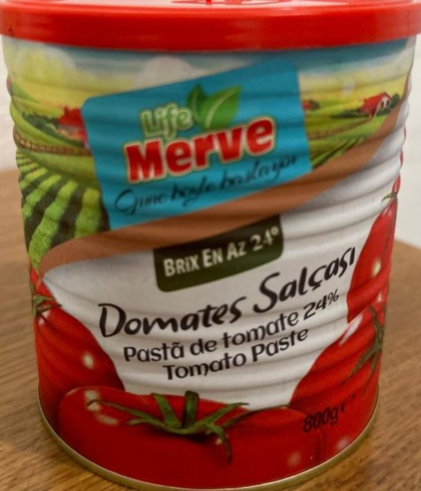 Фото - Domates salcasi tomato paste Life