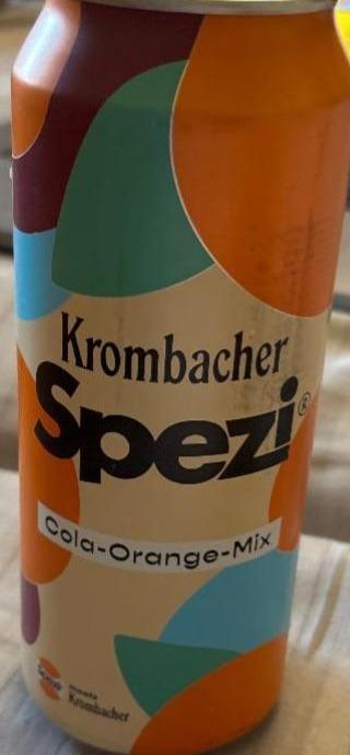 Фото - Spezi Cola-Orange-Mix Krombacher