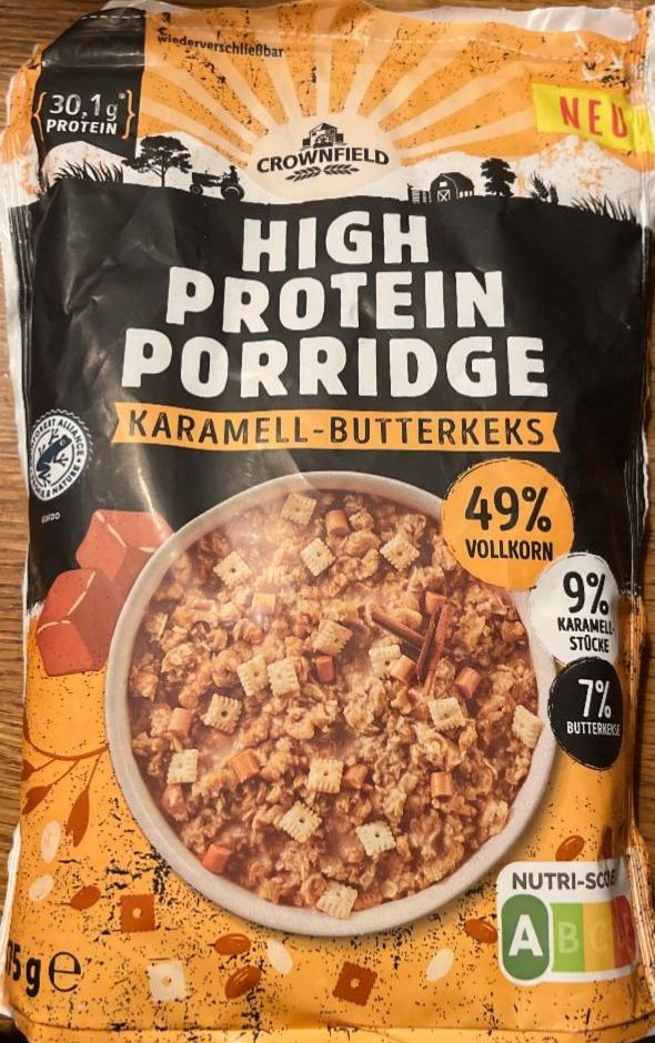 Фото - High Protein Porridge Karamell-Butterkeks Crownfield