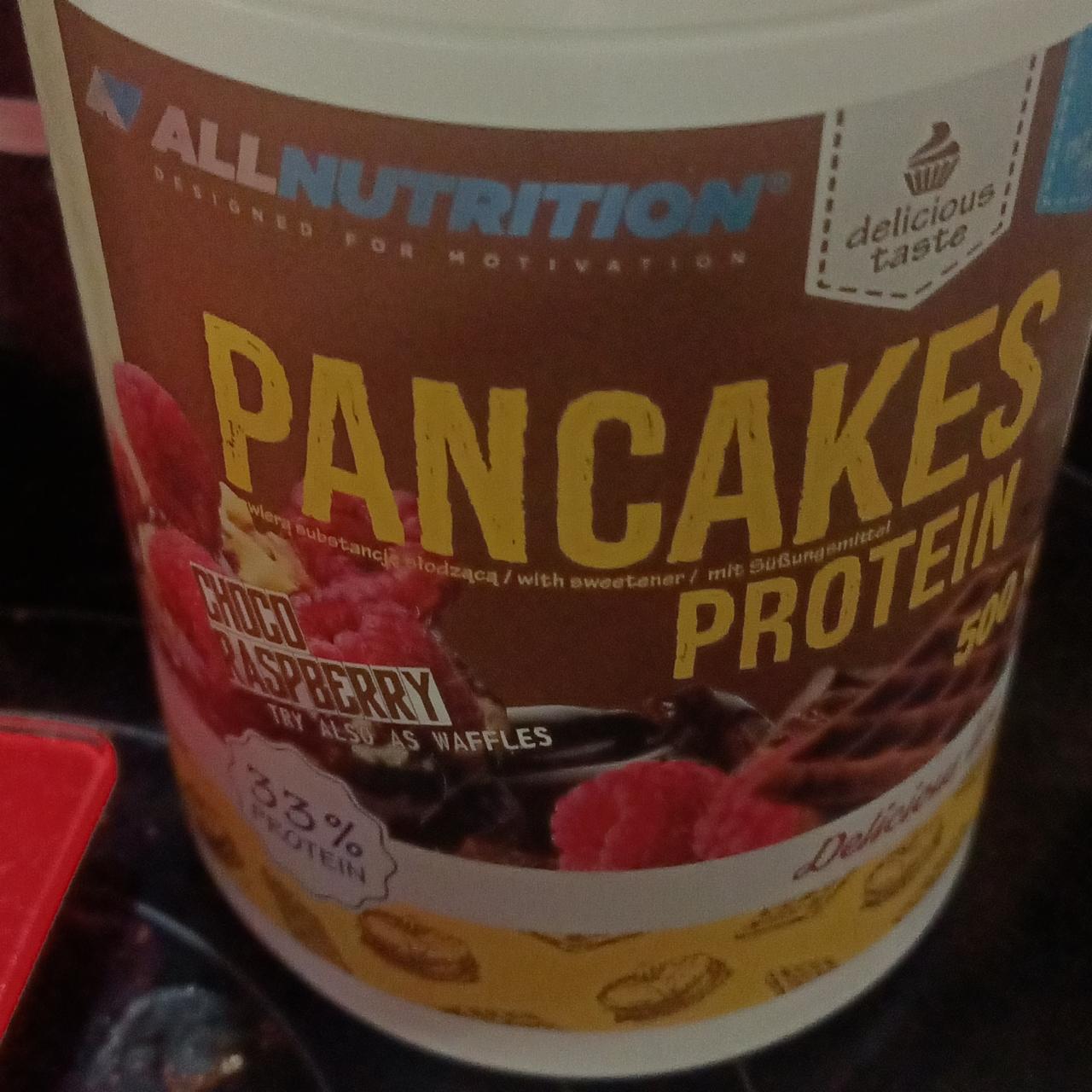 Фото - Pancakes Protein Choco & Raspberry AllNutrition