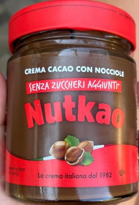 Фото - Crema cacao con nocciole senza zuccheri Nutkao