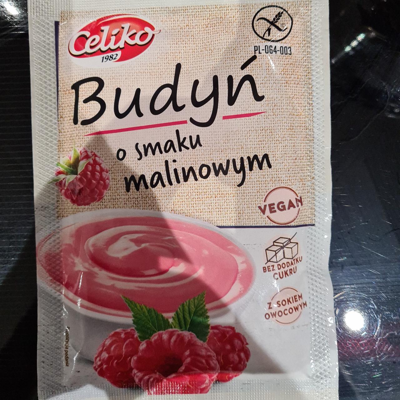 Фото - Budyn o smaku malinowym Celiko