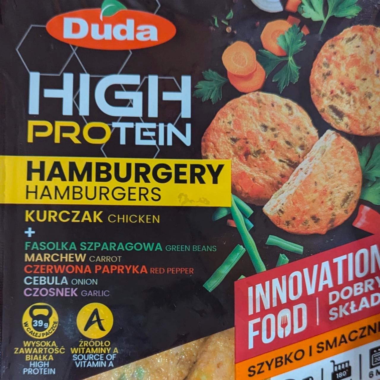 Фото - Hamburgery high protein chicken Duda