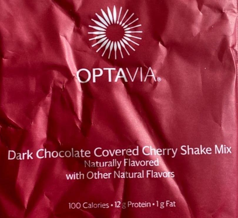 Optavia Cherry Shake Mix, Dark Chocolate Covered: Calories, Nutrition  Analysis & More