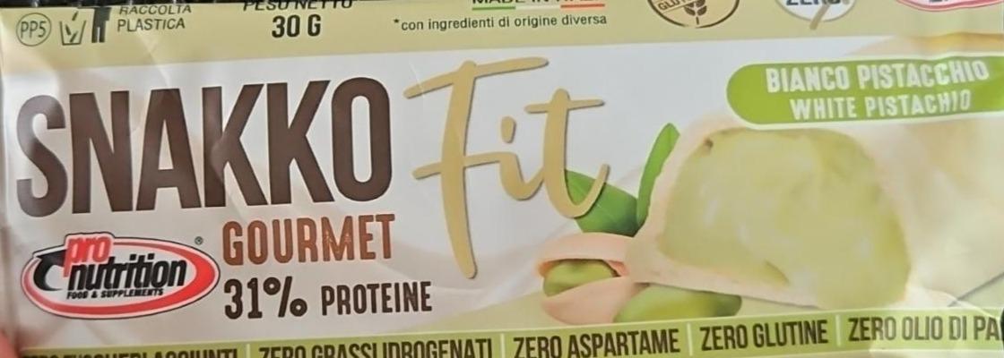 Фото - Snakko Fit Bianco Pistacchio Pro Nutrition