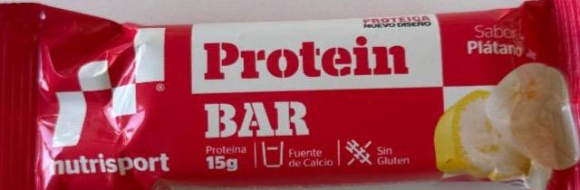 Фото - Protein bar banana Nutrisport