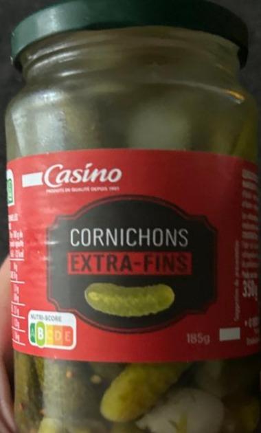 Фото - Cornichons extra-fins au vinaigre croquants Casino